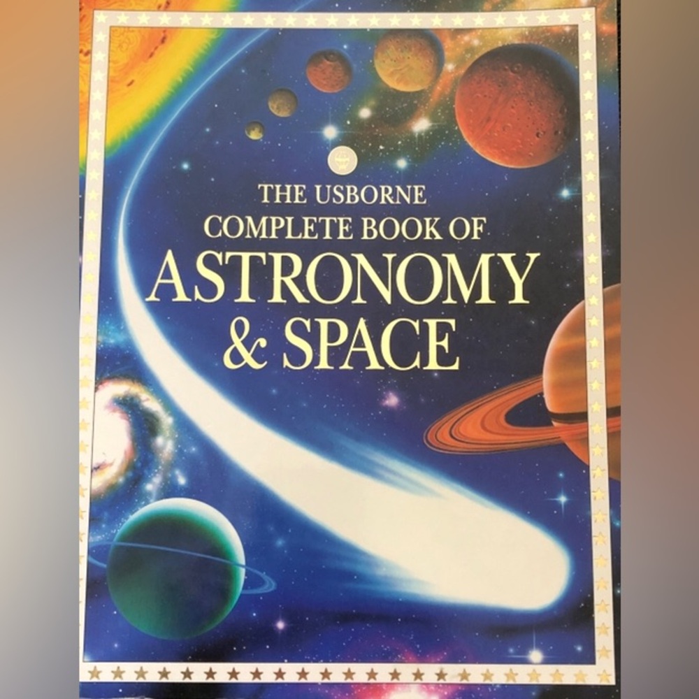 5for$20📗The Usborne Complete Book of Astronomy & Space - Blue Cosmic Cover